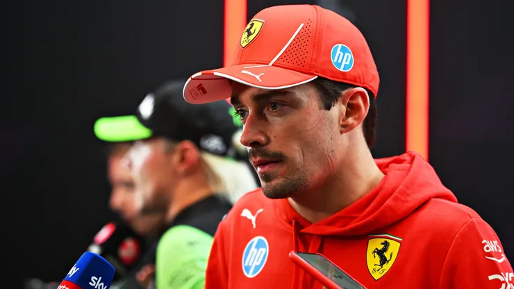 Leclerc no GP de São Paulo (Photo by Rudy Carezzevoli/Getty Images)