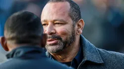 RS - ELDORADO DO SUL - 16/07/2024 - FUTEBOL, GABRIEL MEC - Pai de Neymar Jr. e visto, durante partida entre Gremio x Cruzeiro pelo campeonato Brasileiro Sub-20, no Ct Presidente Helio dourado. O empresario estaria acompanhando o jogador Gabriel Mec. Existem rumores de um suposto negocio com o Chelsea intermediado pelo pai do atacante Neymar Jr.