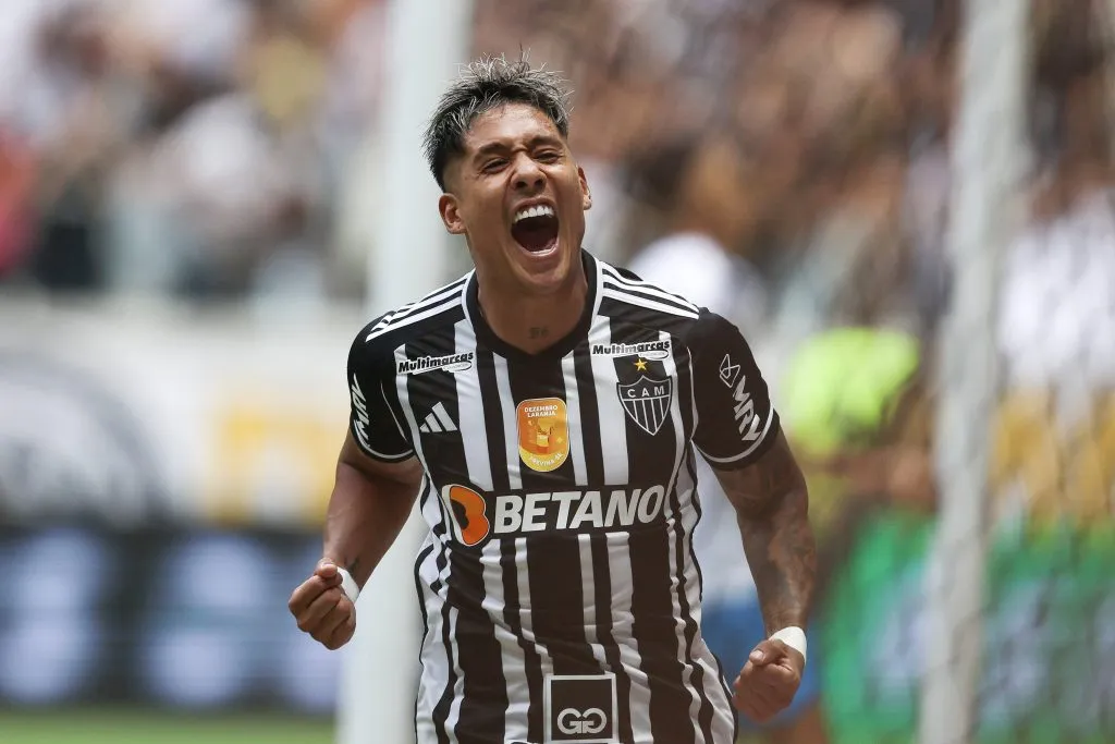 Zaracho comemora gol pelo Atlético - Foto: IMAGO