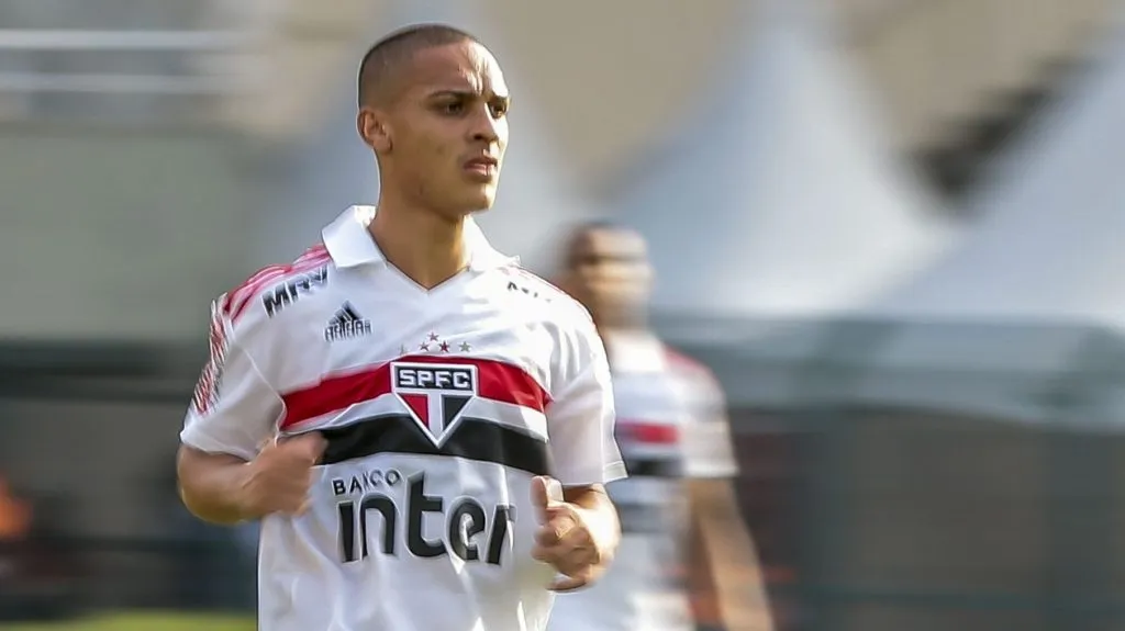 Anthony, pelo São Paulo. Ale Cabral/AGIF