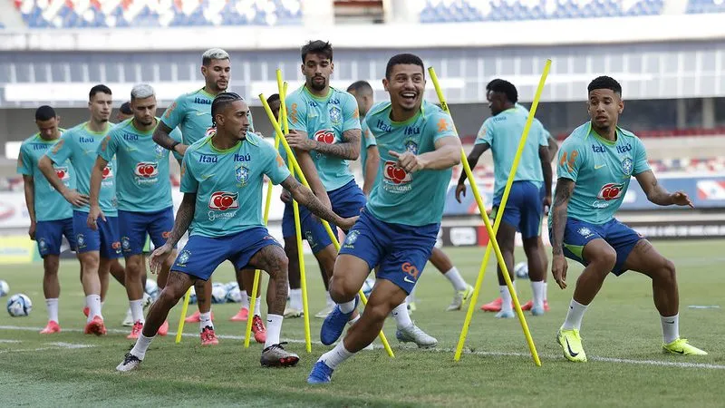 Treino da Seleção Brasileira. Foto: Rafael Ribeiro/CBF