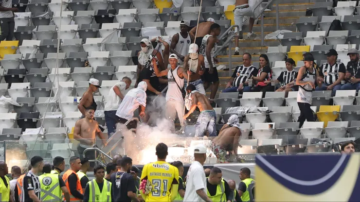 Arena MRV se transformou em campo de guerra após título do Flamengo pela Copa do Brasil