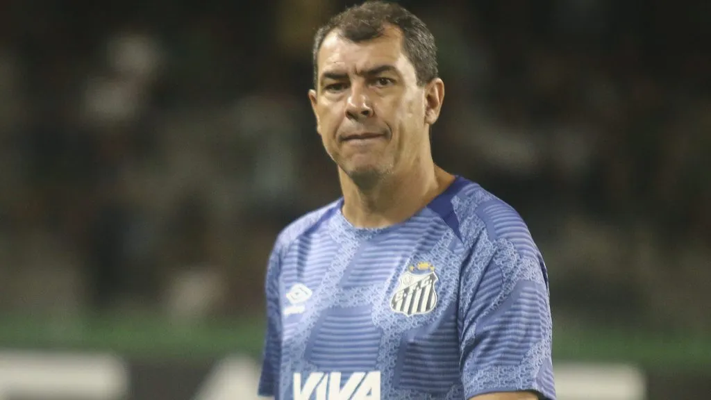 Fabio Carille  durante partida contra o Coritiba no estadio Couto Pereira pelo campeonato Brasileiro B 2024. Foto: Gabriel Machado/AGIF