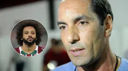 Ex-jogador opinou sobre o Fluminense - Fotos: Foto: Daniel Ramalho/AGIF (foto grande) - Wagner Meier/Getty Images (foto pequena).