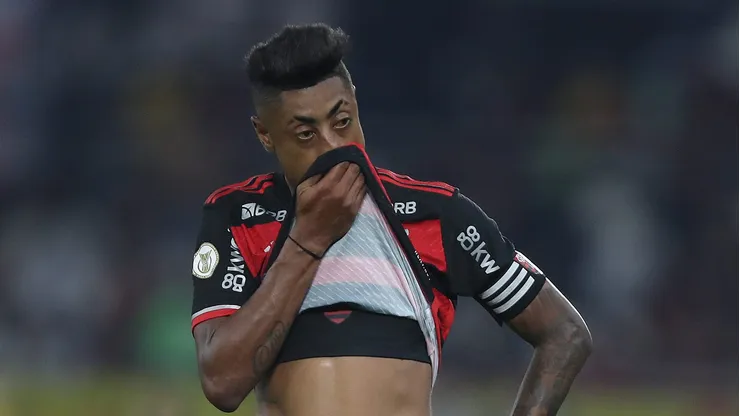 Bruno Henrique em ação pelo Flamengo -Foto: Wagner Meier/Getty Images