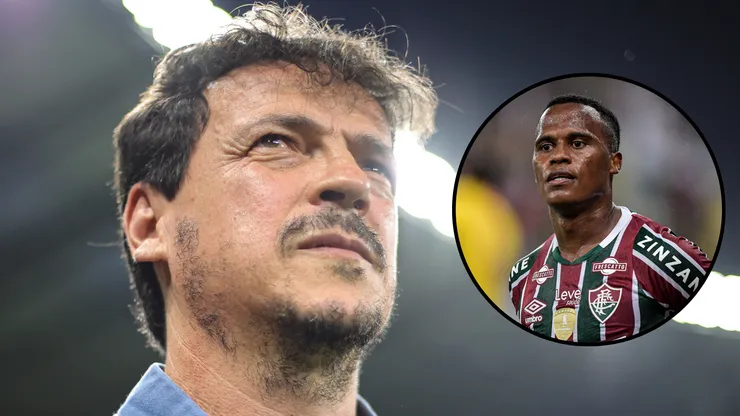 Fernando Diniz pediu a contratação de Jhon Arias. Fotos: Gilson Lobo e Thiago Ribeiro/AGIF