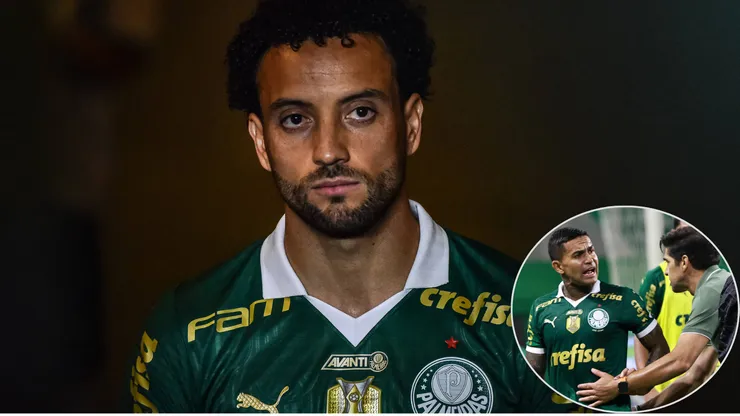 Felipe Anderson também treinou no CT do Palmeiras, assim como Dudu nesta 2ª - Fotos: IMAGO