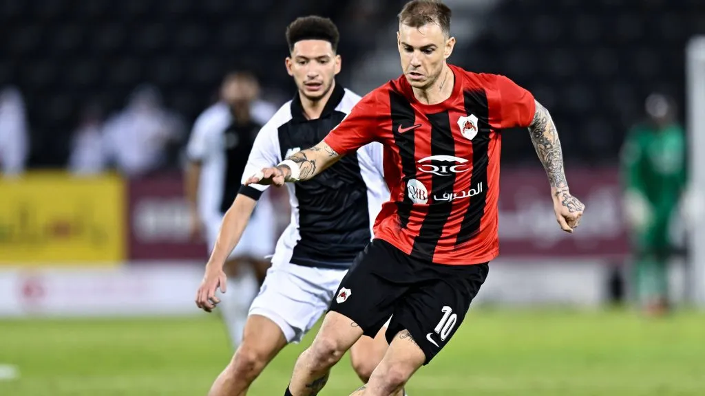 Róger Guedes durante partida. Foto: Noushad Thekkayil/IMAGO/NurPhoto