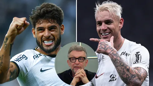 R$ 190 milhões: Yuri Alberto vendido no Corinthians e Craque Neto solta bomba sobre Róger Guedes - Fotos: AGIF e Reprodução/Band