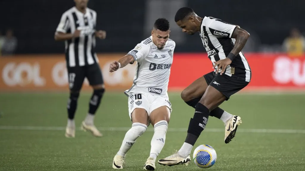 Botafogo X Atlético-MG pelo Brasileirão. Foto: Jorge Rodrigues/AGIF