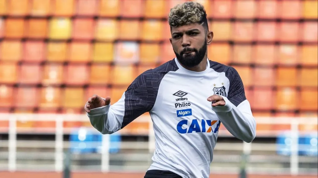 Gabigol é cria do Santos - Photo: Richard Callis Fotoarena.