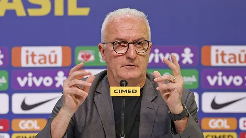 Dorival Jr. na Seleção Brasileira. Foto: CBF
