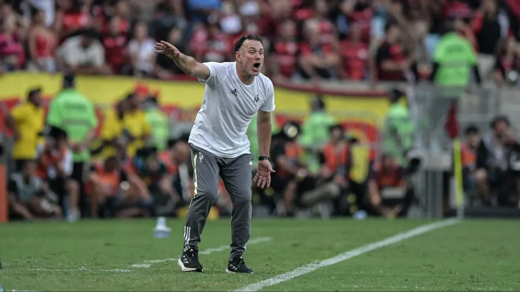 Milito em ação pelo Galo nas finais da Copa Betano do Brasil –  Foto: Thiago Ribeiro/AGIF
