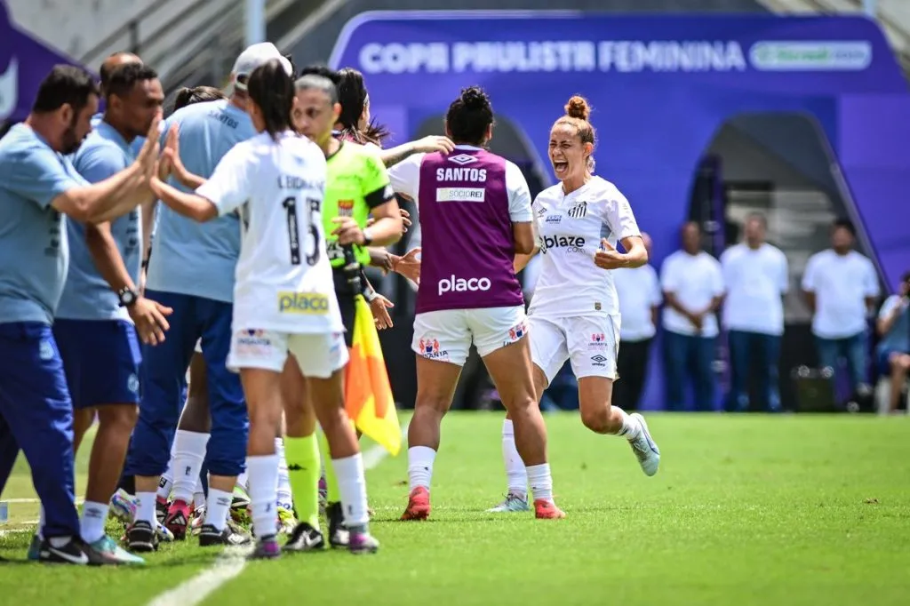 Sereias da Vila, comemoram o bicampeonato da Copa Paulista Feminina com virada heróica nos pênaltis.                    Foto: Bob Paulino e Rodrigo Corsi/Ag. Paulistão/Centauro