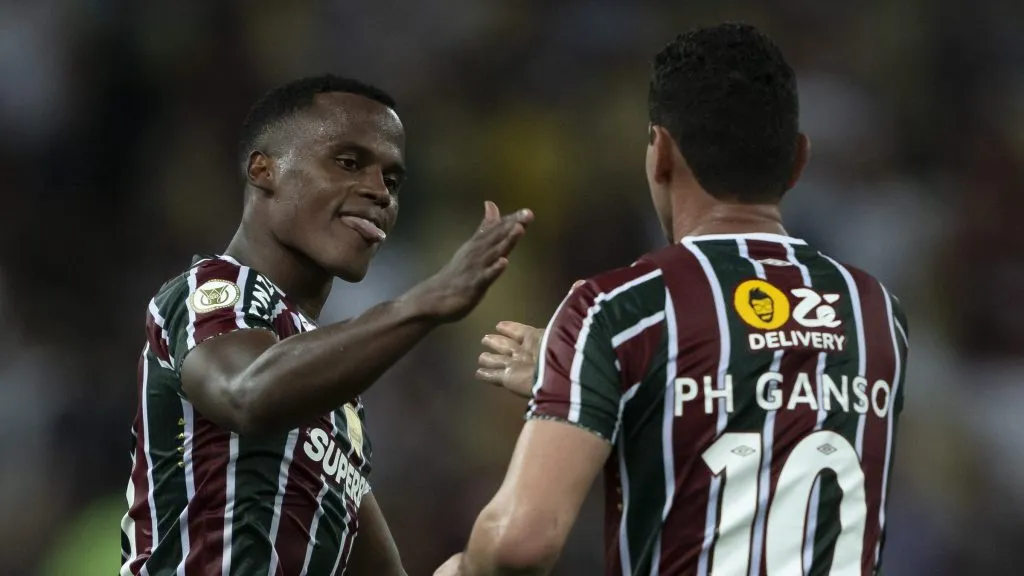 Jhon Arias e PH Ganso voltam ao Fluminense na próxima rodada. Foto: Jorge Rodrigues/AGIF