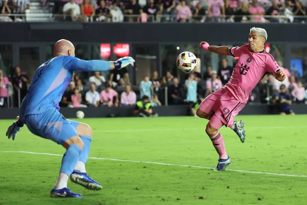 Luiz Suarez acabou se envolvendo em confusão na eliminação da Inter Miami nas quartas da MLS.