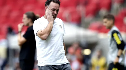 Gabriel Milito tecnico do Atletico-MG durante partida contra o Flamengo. Foto: Alexandre Loureiro/AGIF