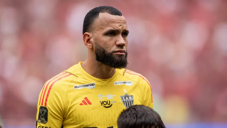Éverson foi um dos poucos destaques do Galo em derrota no jogo de volta da final da Copa do Brasil - Foto: Pedro Souza/Atlético