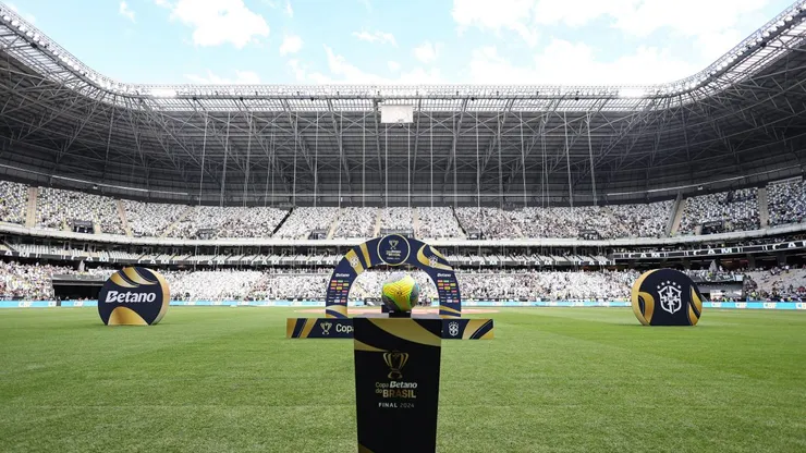 Vista geral da Arena MRV para partida entre Atlético-MG e Flamengo pela Copa Do Brasil 2024. Foto: Gilson Lobo/AGIF