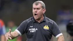 Claudio Tencati durante partida entre Cruzeiro e Criciúma, no Mineirão, pelo Campeonato Brasileiro.