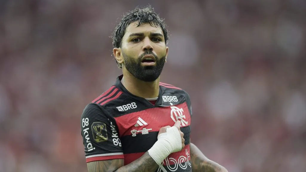 Gabigol deixará o Flamengo em dezembro com 13 títulos, junto de Júnior, Arrascaeta e Zico. Foto: Alexandre Loureiro/AGIF