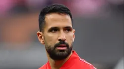 Luan em ação com a camisa do Toluca, do México. Foto: Simon Barber/Getty Images