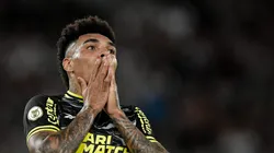 Igor Jesus falou rapidamente após o empate do Fogão em casa.