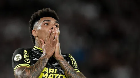 Igor Jesus falou rapidamente após o empate do Fogão em casa.