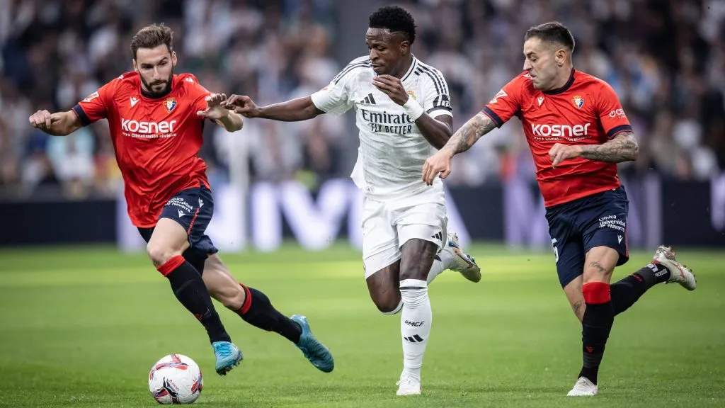 Vini Jr em Real Madrid x Osasuna. Foto: RR6734