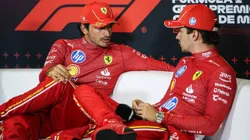 Sainz e Leclerc no GP do México