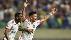 Alcaraz jogador do Flamengo durante partida contra o Cruzeiro. Foto: Gilson Lobo/AGIF