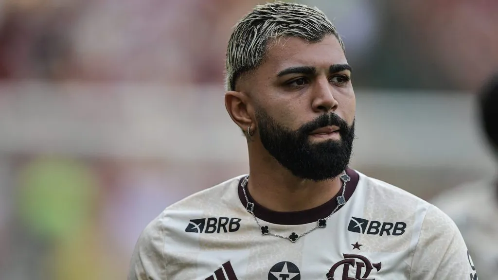 Gabigol segue sendo assunto no mercado da bola - Foto: Thiago Ribeiro/AGIF.