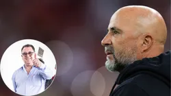 Santos negociou com Sampaoli, mas técnico ainda não foi definido para 2025 - Fotos: IMAGO e Raul Baretta/Santos FC