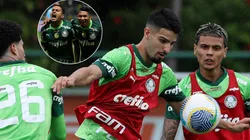 Flaco e Richard Ríos deixam a equipe e Rony deve ser titular do Palmeiras contra Grêmio - Fotos: César Greco/Ag. Palmeiras