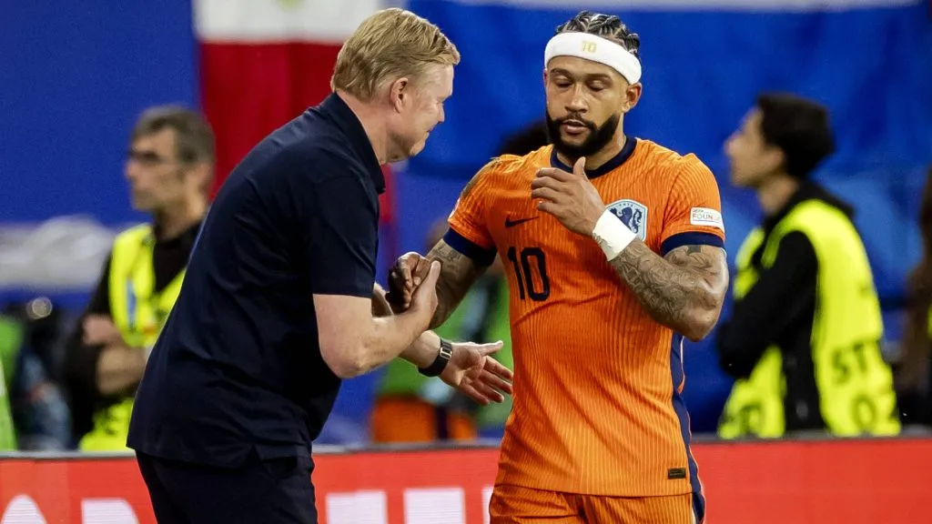 Koeman não convocou Memphis Depay - Foto: IMAGO/ANP.