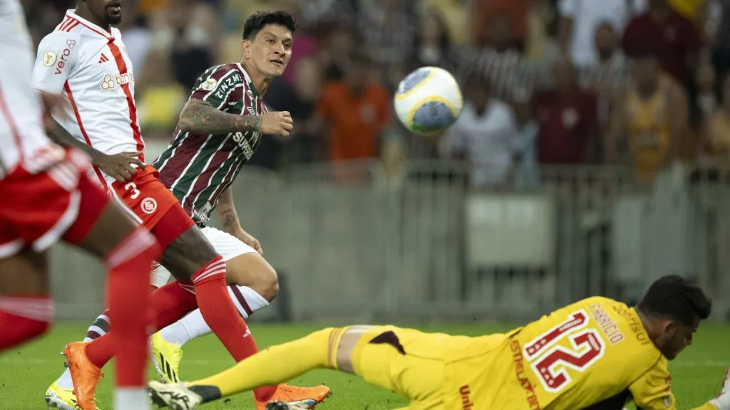 Internacional x Fluminense no Brasileirão. Foto: Jorge Rodrigues/AGIF