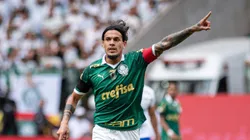 Gustavo Gómez durante empate contra o Fortaleza.