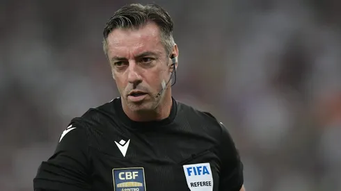 O arbitro Rafael Claus durante partida entre Fluminense e Juventude. Foto: Thiago Ribeiro/AGIF
