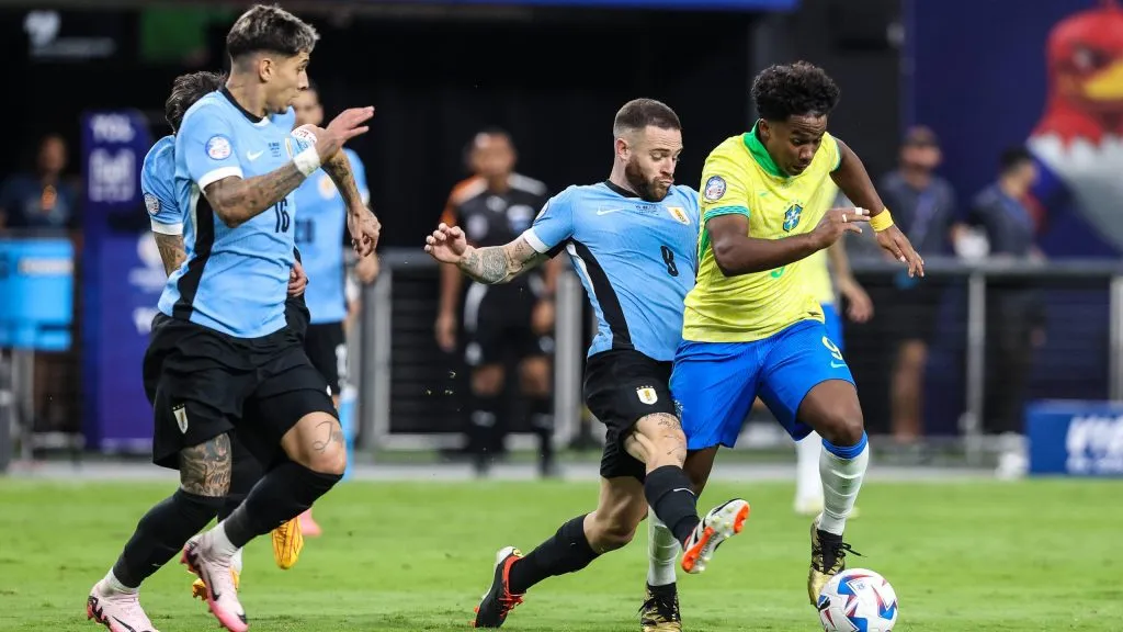 Brasil x Uruguai pela Copa América 2024. Foto: Christopher Trim