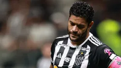 Hulk jogador do Atlético-MG lamenta durante partida contra o Grêmio pelo Campeonato Brasileiro A 2024. Foto: Gilson Lobo/AGIF