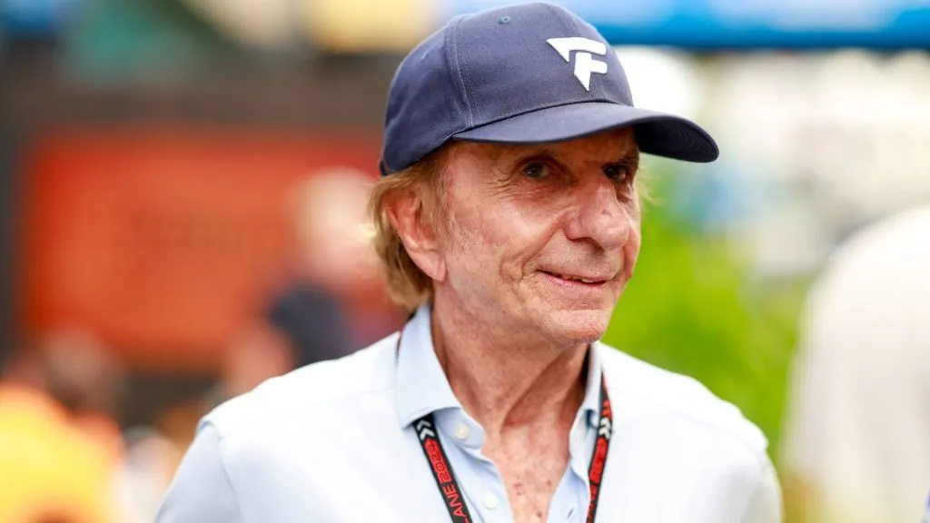 Emerson Fittipaldi no GP do Brasil
