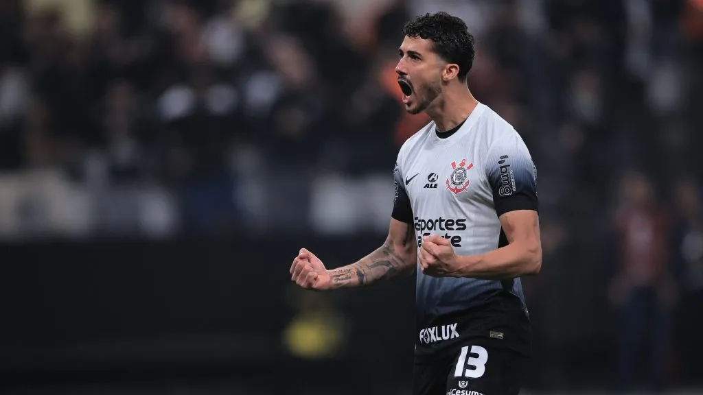 Gustavo Henrique no Corinthians. Foto: Ettore Chiereguini/AGIF