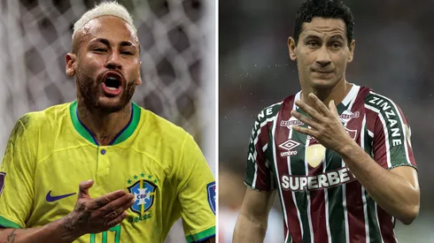 Neymar e Ganso podem fazer dupla no Santos e Flu monitora movimentação - Foto: Agif
