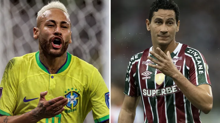 Neymar e Ganso podem fazer dupla no Santos e Flu monitora movimentação - Foto: Agif