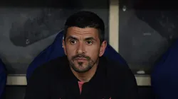 Lucho ainda não se consolidou como treinador. Foto: Thiago Ribeiro/AGIF