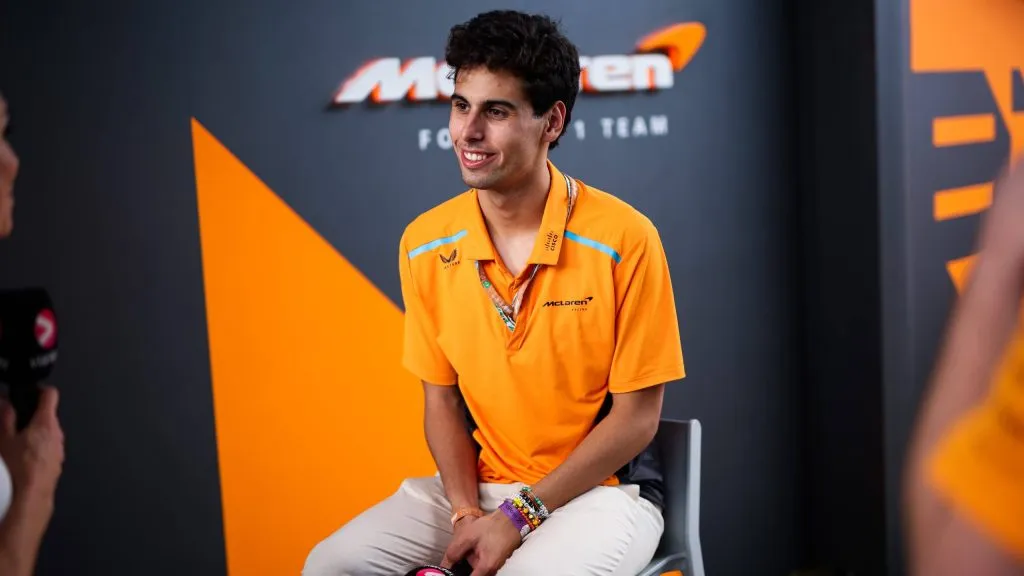 Bortoleto em seus últimos dias na McLaren