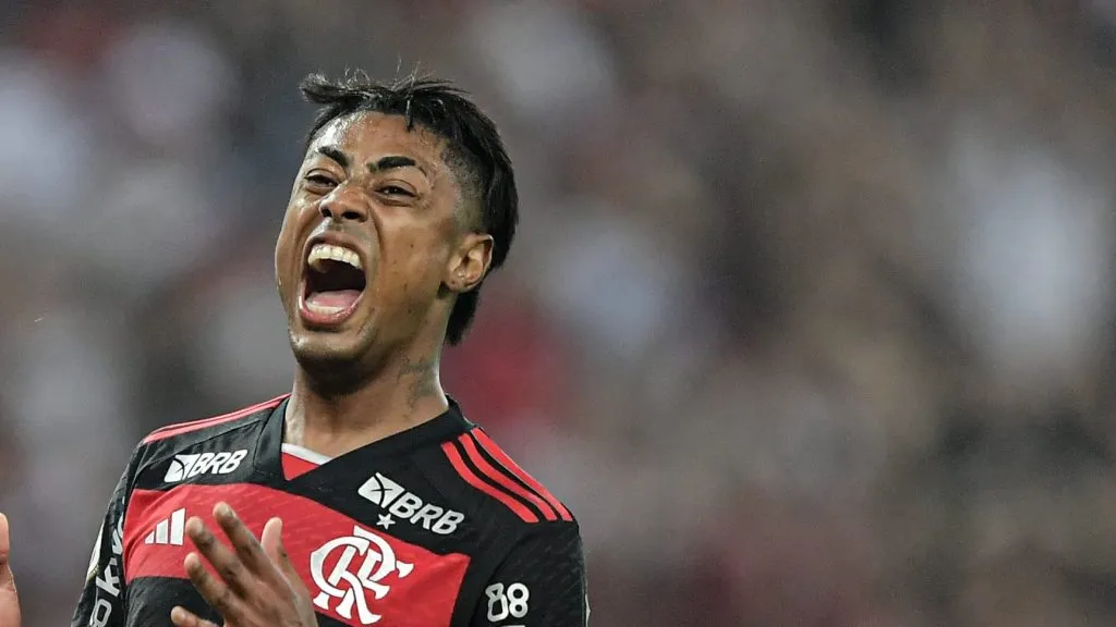 Bruno Henrique, atacante do Flamengo. Foto: Thiago Ribeiro/AGIF
