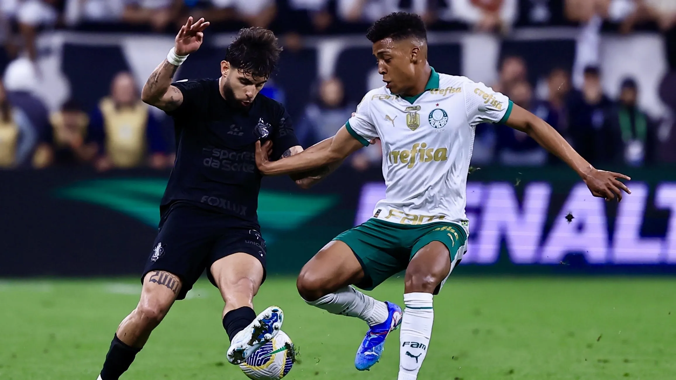 Corinthians x Palmeiras - Foto: Marcello Zambrana/AGIF.