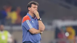 Fernando Diniz técnico do Cruzeiro durante partida contra o Libertad pela Copa Sul-Americana 2024. Foto: Gilson Lobo/AGIF