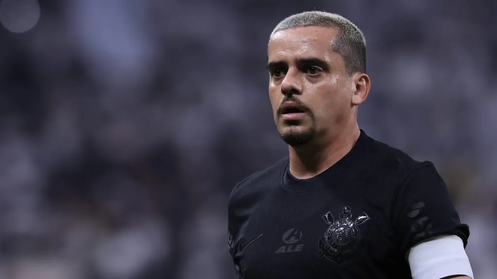 Fagner jogador do Corinthians durante partida contra o Gremio no estadio Arena Corinthians pelo campeonato Copa Do Brasil 2024. Foto: Marcello Zambrana/AGIF